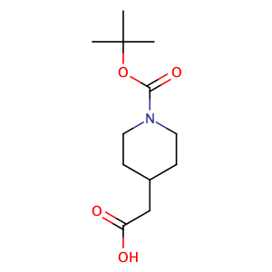 1-Boc-4-piperidylacetic acid,CAS No. 157688-46-5.