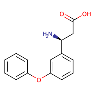 (S)-3-Amino-3-(3-phenoxy-phenyl)-propionic acid,CAS No. 723733-91-3.