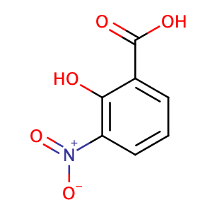 2-Hydroxy-3-nitrobenzoic acid,CAS No. 85-38-1.