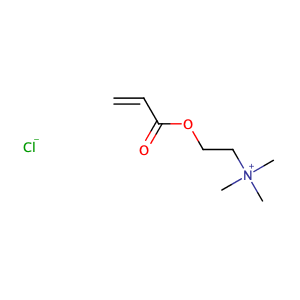 Acryloyloxyethyltrimethyl ammonium chloride,CAS No. 44992-01-0.