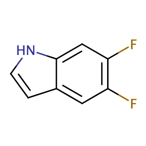 5,6-Difluoroindole,CAS No. 169674-01-5.