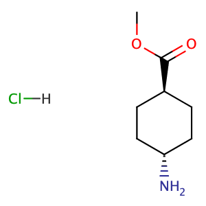 Methyl 4-aminocyclohexanecarboxylate hydrochloride,CAS No. 61367-07-5.