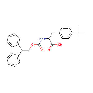 (S)-2-((((9H-Fluoren-9-yl)methoxy)carbonyl)amino)-3-(4-(tert-butyl)phenyl)propanoic acid,CAS No. 213383-02-9.