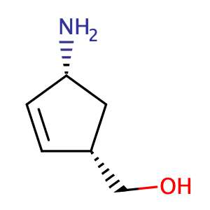 (1S-cis)-4-Amino-2-cyclopentene-1-methanol,CAS No. 136522-35-5.