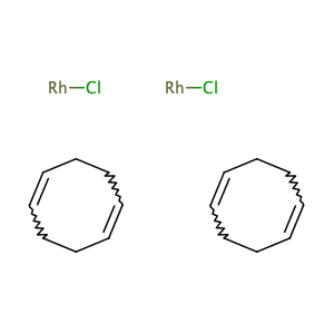 di-μ-chloro-bis(η(4)-cycloocta-1,5-diene)dirhodium(I),CAS No. 12092-47-6.
