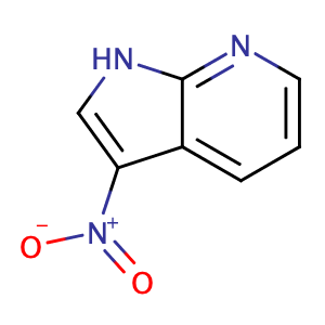 3-Nitro-1H-pyrrolo[2,3-b]pyridine,CAS No. 23709-47-9.