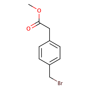 (4-Bromomethyl-phenyl)-acetic acid methyl ester,CAS No. 7398-42-7.