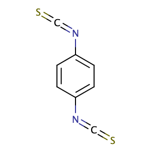 1,4-diisothiocyanatobenzene,CAS No. 4044-65-9.