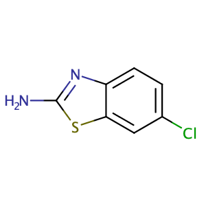 6-Chlorobenzothiazol-2-ylamine,CAS No. 95-24-9.