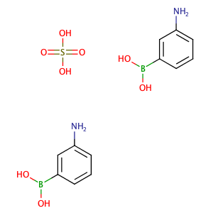 3-Aminobenzeneboronic acid hemisulfate salt,CAS No. 66472-86-4.