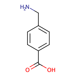 4-(Aminomethyl)benzoic acid,CAS No. 56-91-7.