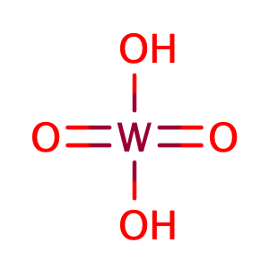 Tungstic acid,CAS No. 7783-03-1.