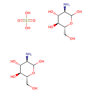 Glucosamine sulfate,CAS No. 14999-43-0.