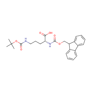 N-Fmoc-N-Boc-D-ornithine,CAS No. 118476-89-4.