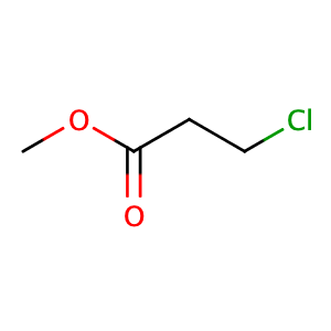 methyl 3-chloropropanoate,CAS No. 6001-87-2.