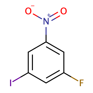 1-Fluoro-3-iodo-5-nitrobenzene,CAS No. 3819-88-3.