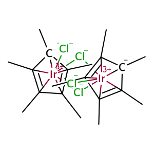 [(η5-C5Me5)IrCl2]2,CAS No. 12354-84-6.