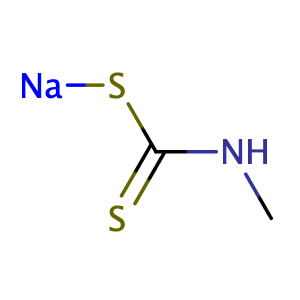 Metham sodium,CAS No. 137-42-8.