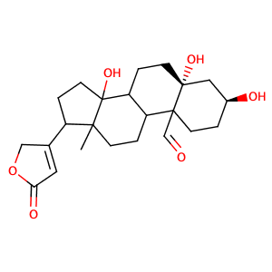 17±-Strophanthidin,CAS No. 66-28-4.