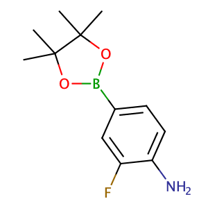 2-fluoro-4-(4,4,5,5-tetramethyl-[1,3,2]dioxaborolan-2-yl)-phenylamine,CAS No. 819058-34-9.