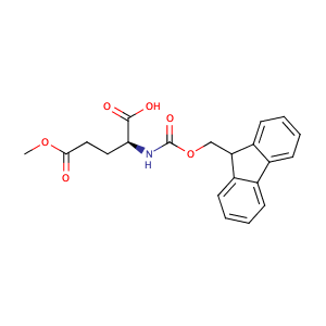 Fmoc-L-Glutamic acid gamma-methyl ester,CAS No. 145038-50-2.