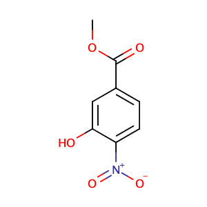 Methyl 3-hydroxy-4-nitrobenzoate,CAS No. 713-52-0.