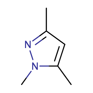 1,3,5-Trimethylpyrazole,CAS No. 1072-91-9.
