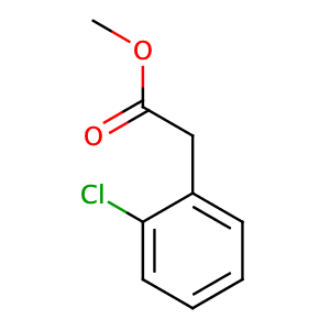 Methyl 2-(2-chlorophenyl)acetate,CAS No. 57486-68-7.