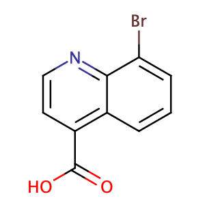 8-Bromoquinoline-4-carboxylic acid,CAS No. 121490-67-3.