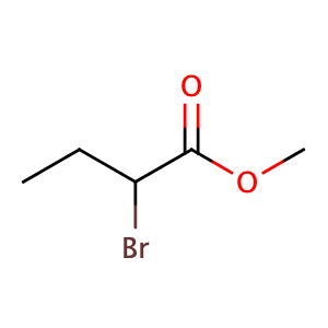 Methyl 2-bromobutyrate,CAS No. 3196-15-4.