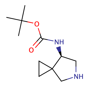 (R)-7-tert-Butoxycarbonylamino-5-azaspiro[2.4]heptane,CAS No. 127199-44-4.