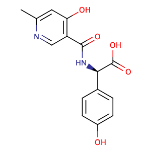 (R)-2-(4-Hydroxy-6-methylnicotinamido)-2-(4-hydroxyphenyl)acetic acid,CAS No. 70785-61-4.