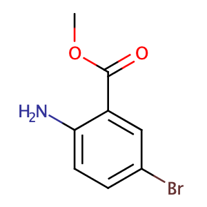 Methyl 2-amino-5-bromobenzoate,CAS No. 52727-57-8.