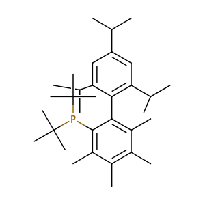 2-Di-t-butylphosphino-3,4,5,6-tetramethyl-2\',4\',6\'-tri-i-propylbiphenyl,CAS No. 857356-94-6.