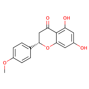 Isosakuranetin,CAS No. 480-43-3.