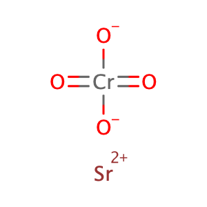 Strontium chromate,CAS No. 7789-06-2.