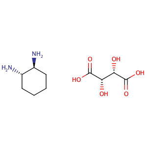 (1S,2S)-(-)-1,2-Diaminocyclohexane L-tartrate,CAS No. 67333-70-4.