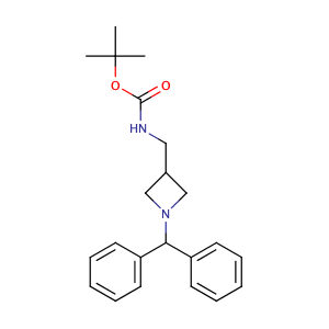 [[1-(diphenylmethyl)-3-azetidinyl]methyl]-carbamic acid 1,1-dimethylethyl ester,CAS No. 91189-19-4.