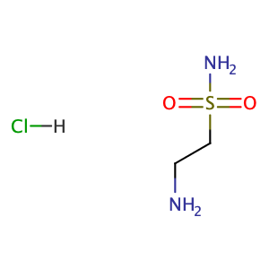 2-aminoethanesulphonamide hydrochloride,CAS No. 89756-60-5.