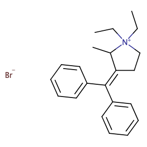 Prifinium bromide,CAS No. 4630-95-9.