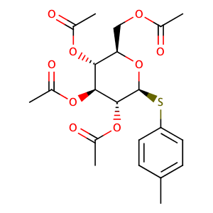 4-methylphenyl 2,3,4,6-tetra-O-acetyl-1-thio-1-deoxy-Î²-D-glucoside,CAS No. 28244-94-2.