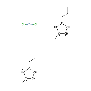 Bis(1-propyl-3-methylcyclopentadienyl)zirconium dichloride,CAS No. 151866-27-2.