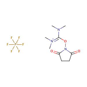 N,N,N',N'-Tetramethyl-O-(N-succinimidyl)uronium hexafluorophosphate,CAS No. 265651-18-1.