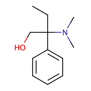 2-(Dimethylamino)-2-phenylbutan-1-ol,CAS No. 39068-94-5.
