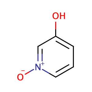 3-Hydroxypyridine 1-oxide,CAS No. 6602-28-4.