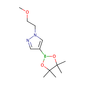 1-(2-methoxyethyl)-4-(4,4,5,5-tetramethyl-1,3,2-dioxaborolan-2-yl)-1H-pyrazole,CAS No. 847818-71-7.