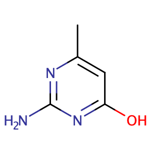 2-Amino-4-hydroxy-6-methylpyrimidine,CAS No. 3977-29-5.