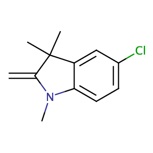 5-Chloro-2-methylene-1,3,3-trimethylindoline,CAS No. 6872-17-9.