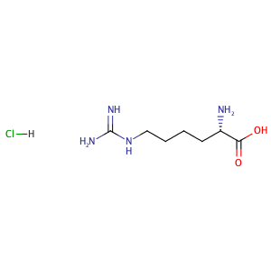 L(+)-Homoarginine hydrochloride,CAS No. 1483-01-8.
