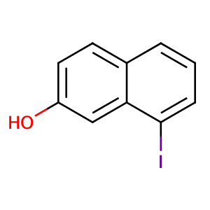 2-Hydroxy-8-iodonaphthalene,CAS No. 29921-51-5.